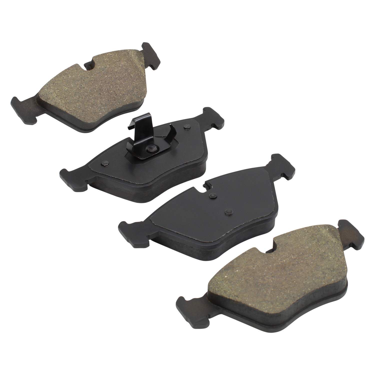Quality-Built QB Semi-Metallic Brake Pads 1000-0946M