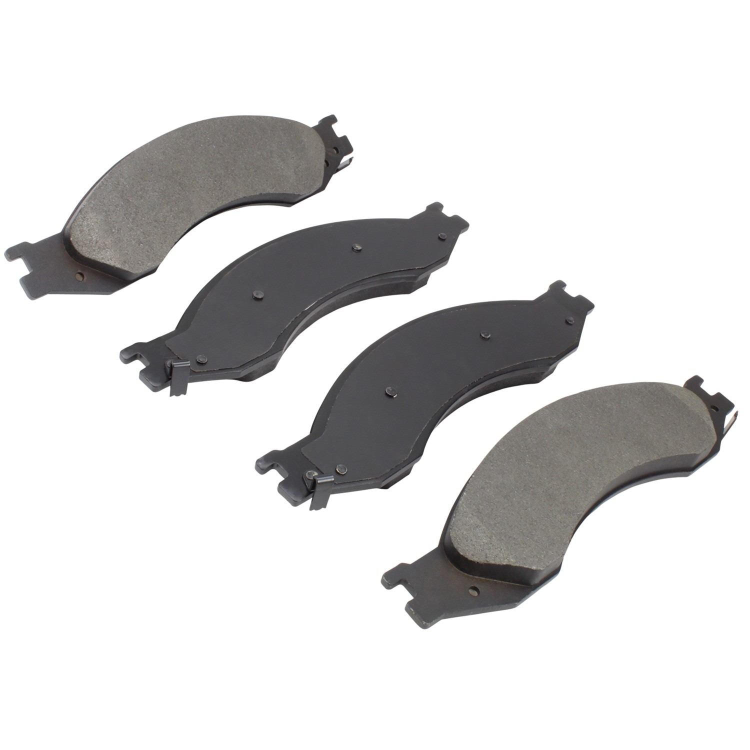 Quality-Built QB Semi-Metallic Brake Pads 1000-1010M