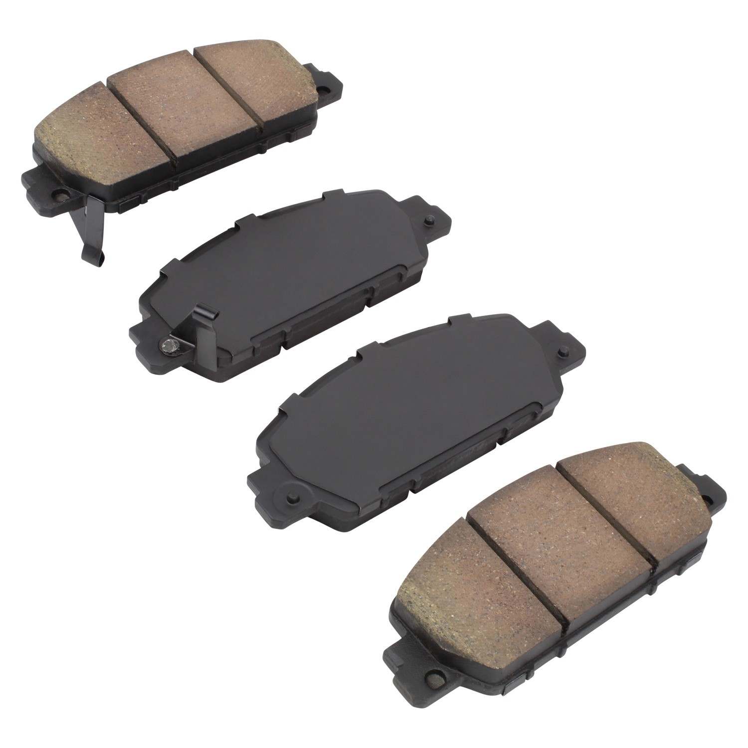 Quality-Built QB Ceramic Brake Pads 1000-1654C