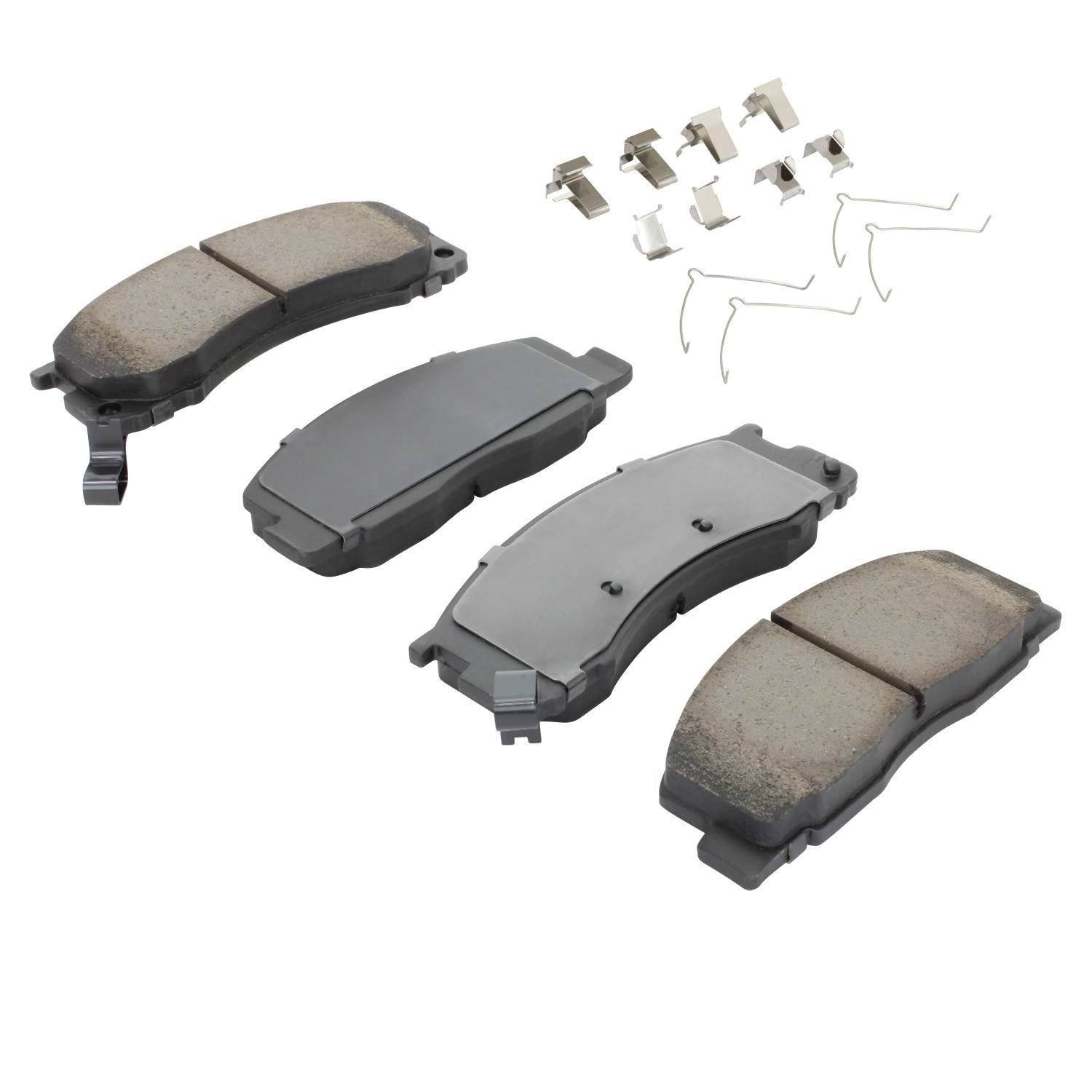 Quality-Built Quality-Built Premium Ceramic Brake Pads w/ Hardware 1001-0615C