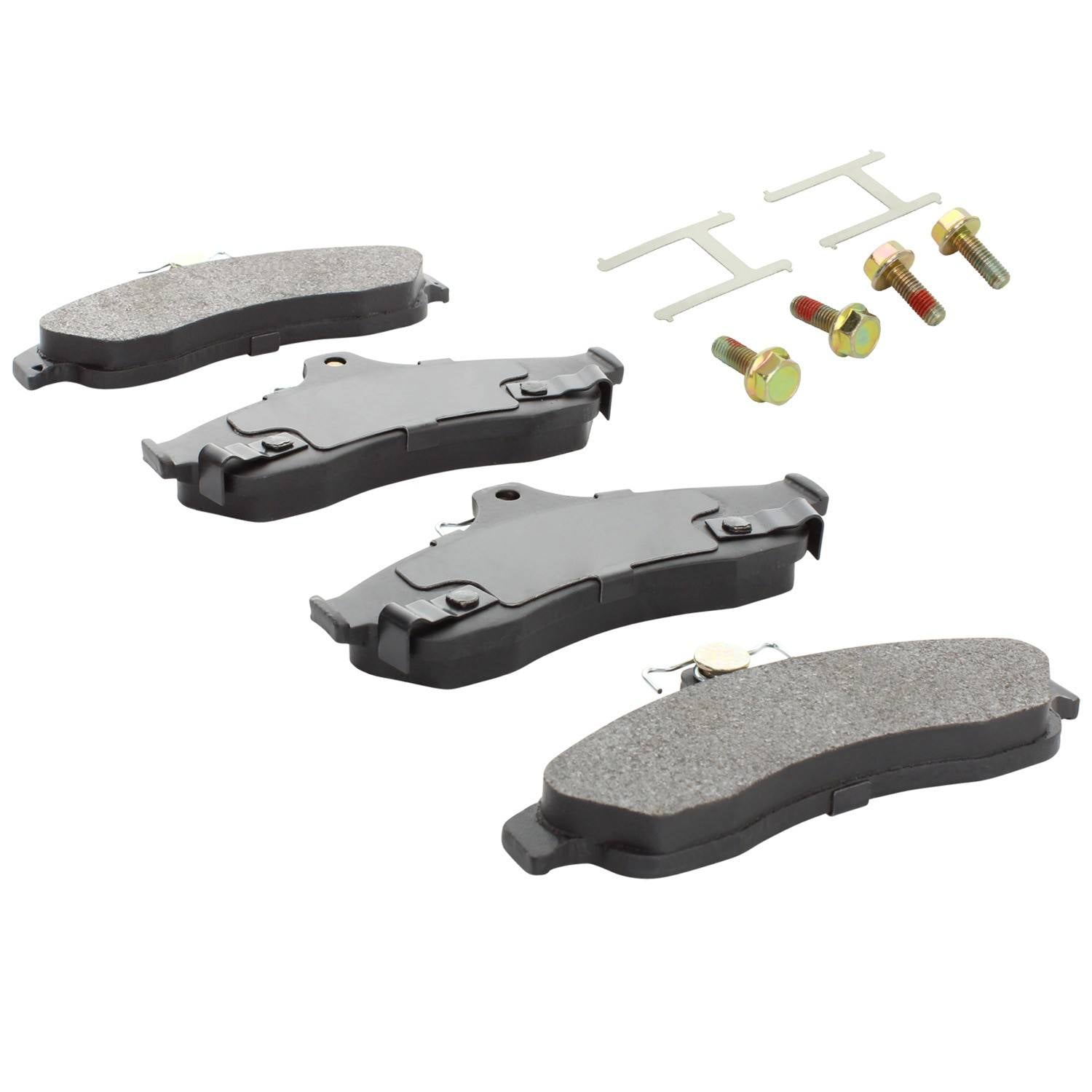 Quality-Built Quality-Built Premium Semi-Metallic Brake Pads w/ Hardware 1001-0628M