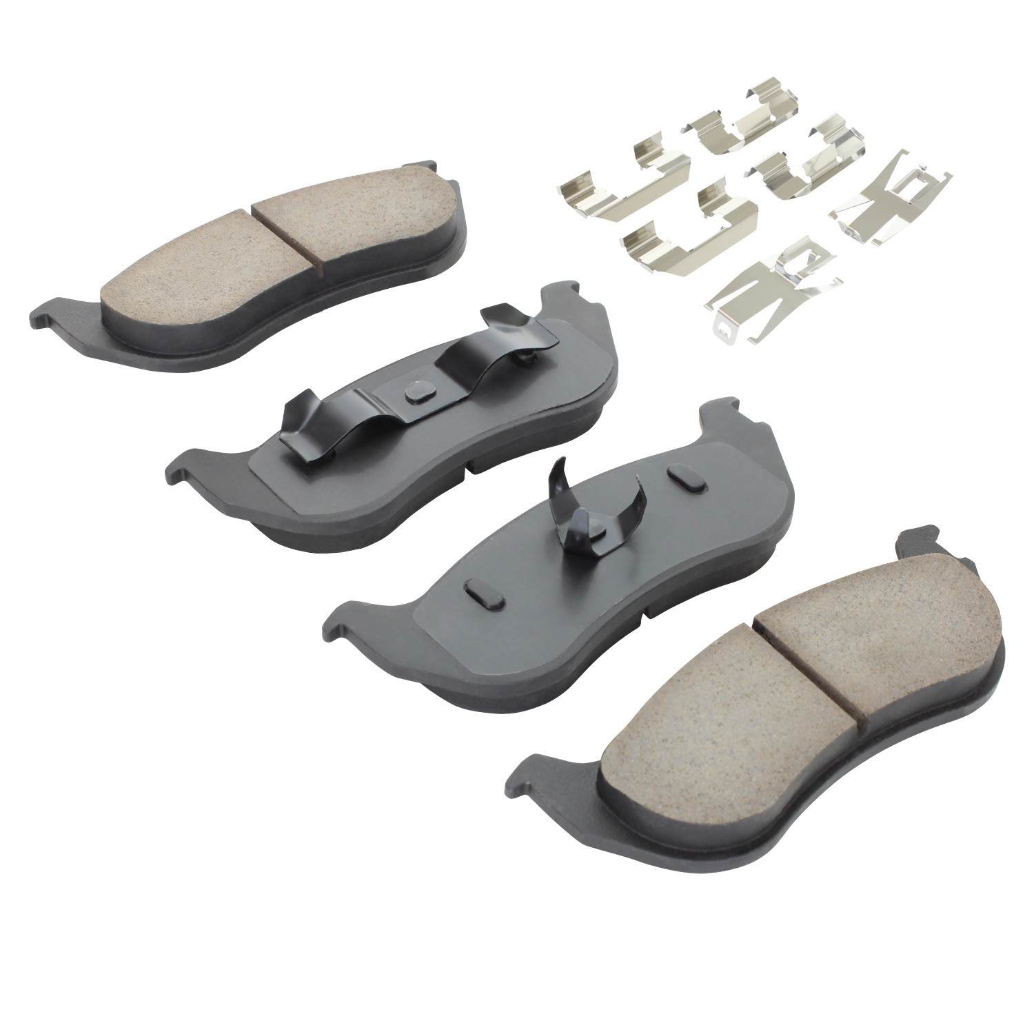 Quality-Built Quality-Built Premium Ceramic Brake Pads w/ Hardware 1001-0881C