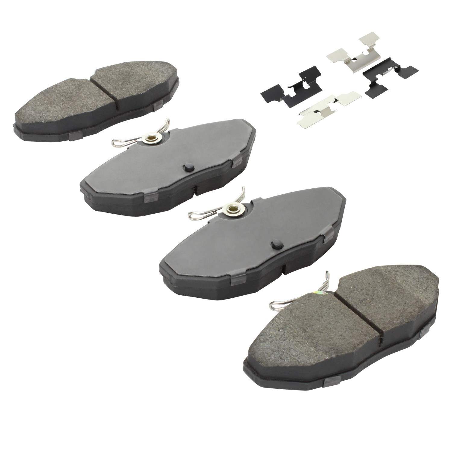 Quality-Built Quality-Built Premium Semi-Metallic Brake Pads w/ Hardware 1001-0944M