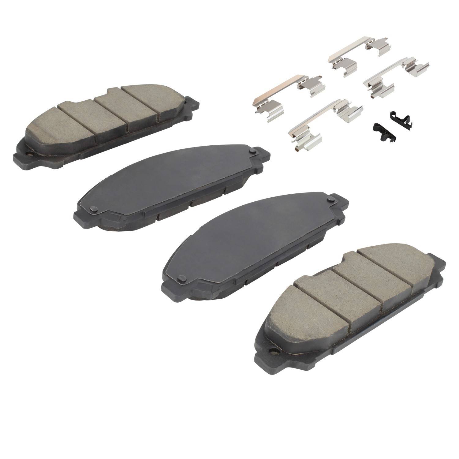 Quality-Built Quality-Built Premium Ceramic Brake Pads w/ Hardware 1001-1791C