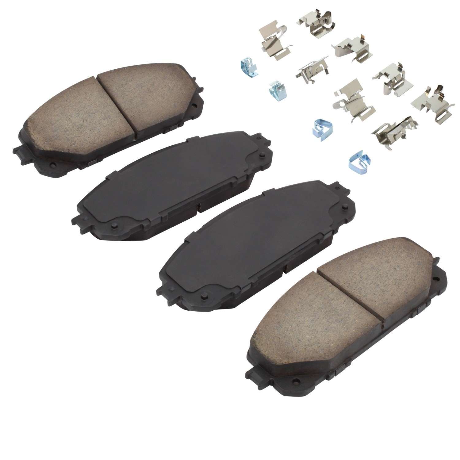 Quality-Built Quality-Built Premium Ceramic Brake Pads w/ Hardware 1001-1843C