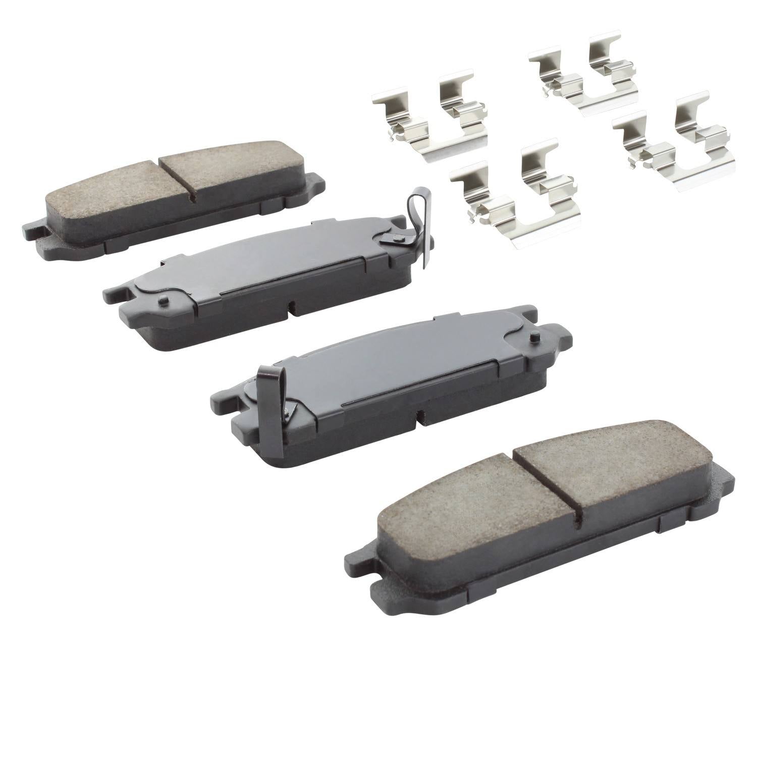 Quality-Built Black Series Ceramic Brake Pads 1003-0471C