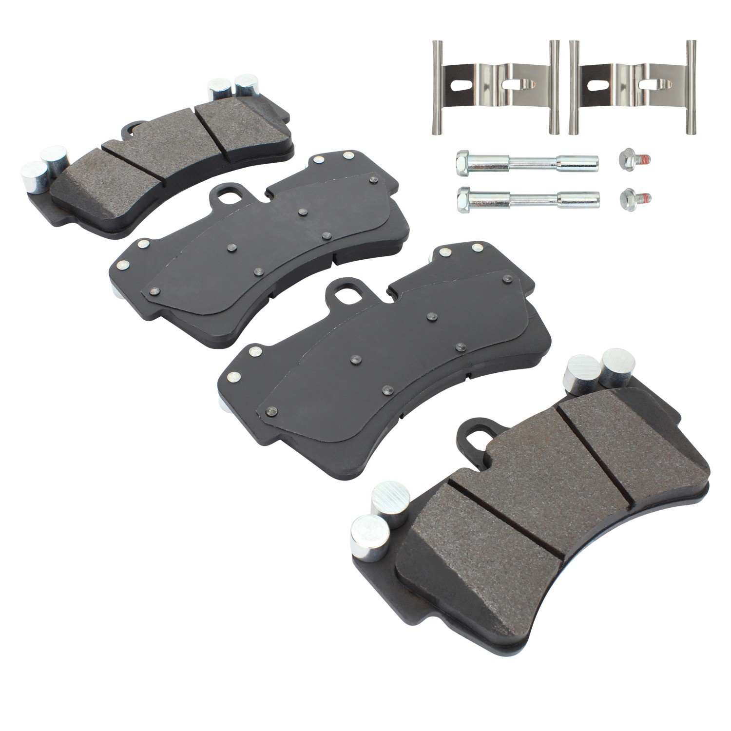 Quality-Built Black Series Semi-Metallic Brake Pads 1003-0977M