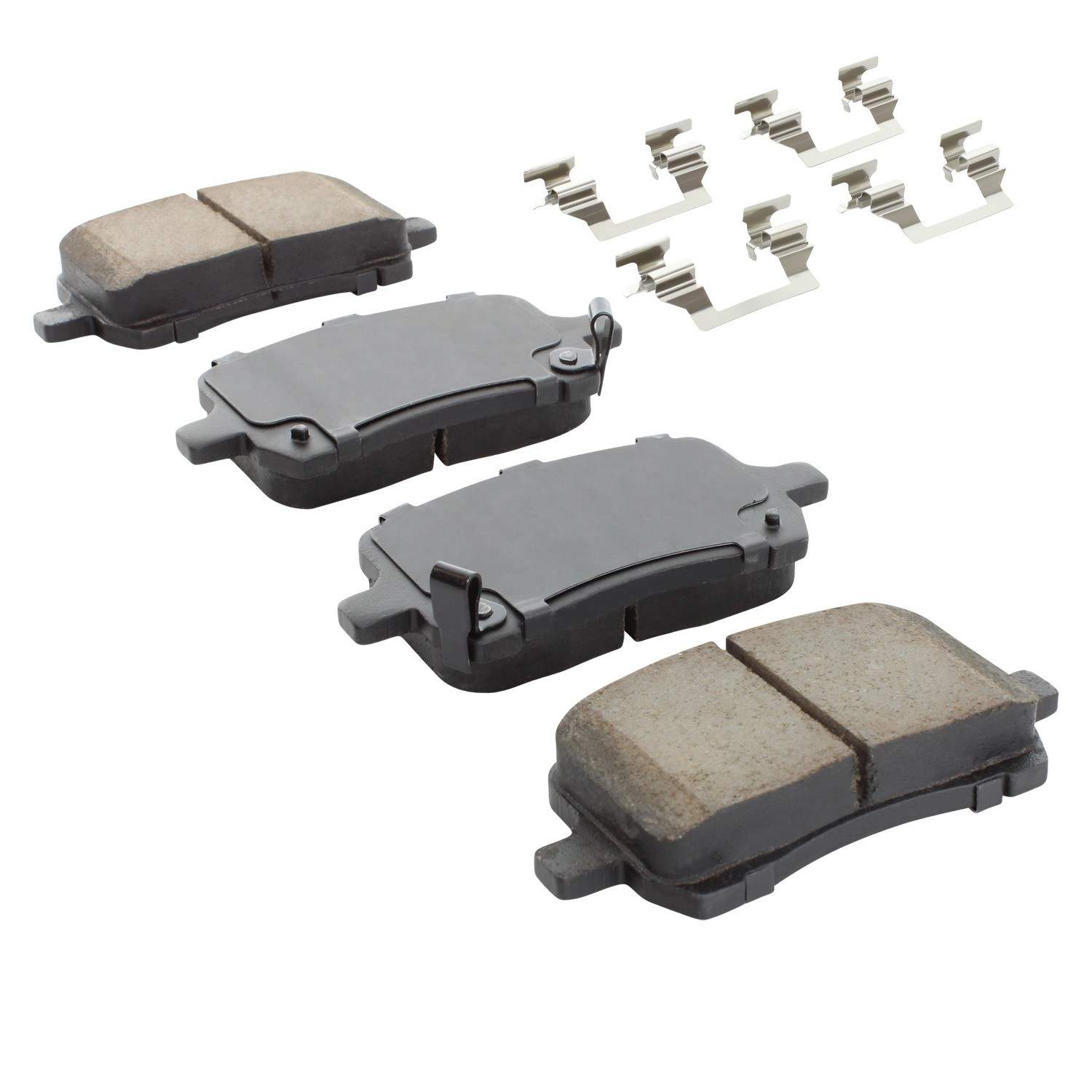 Quality-Built Black Series Ceramic Brake Pads 1003-1028C
