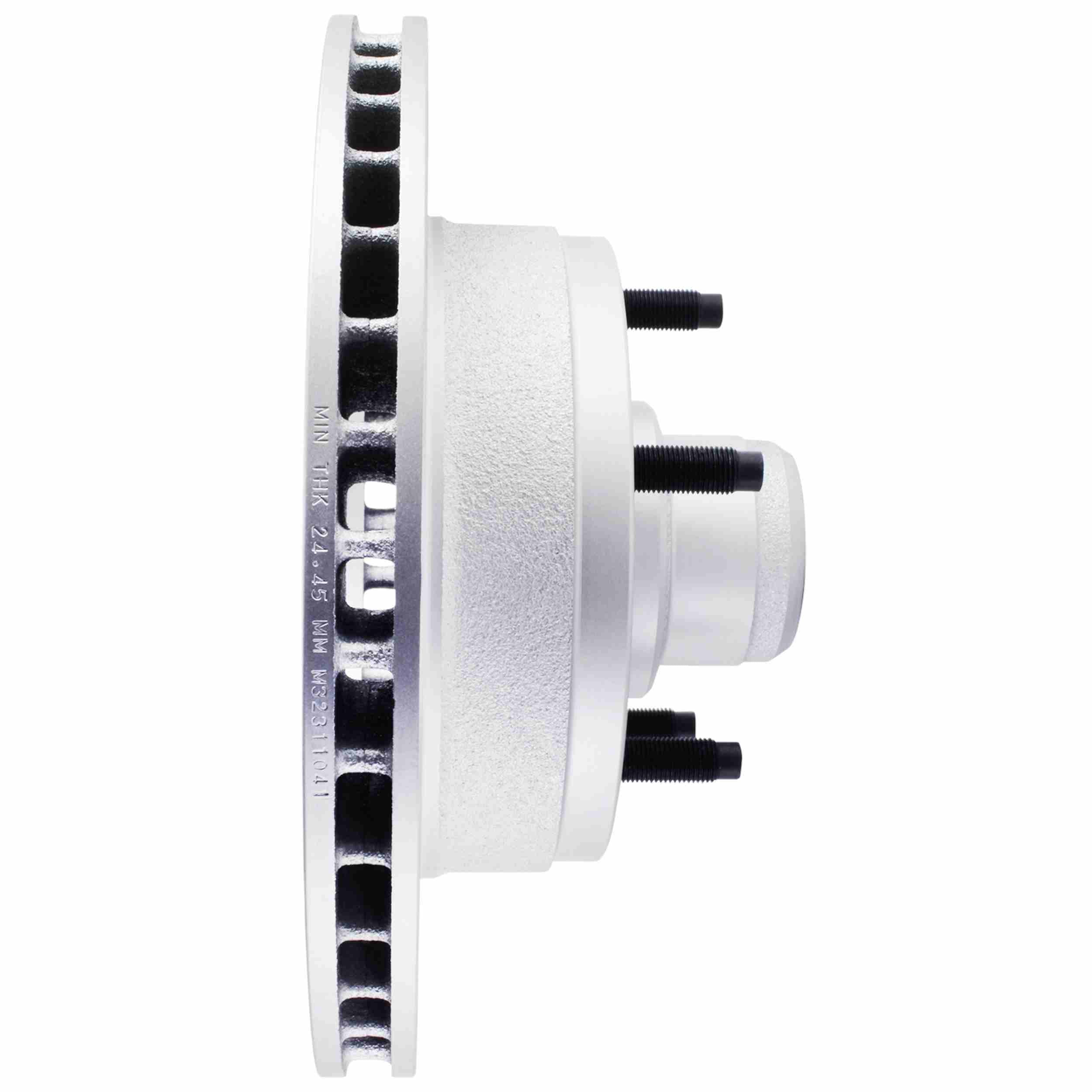 Quality-Built Black Series Brake Rotor BR54013G