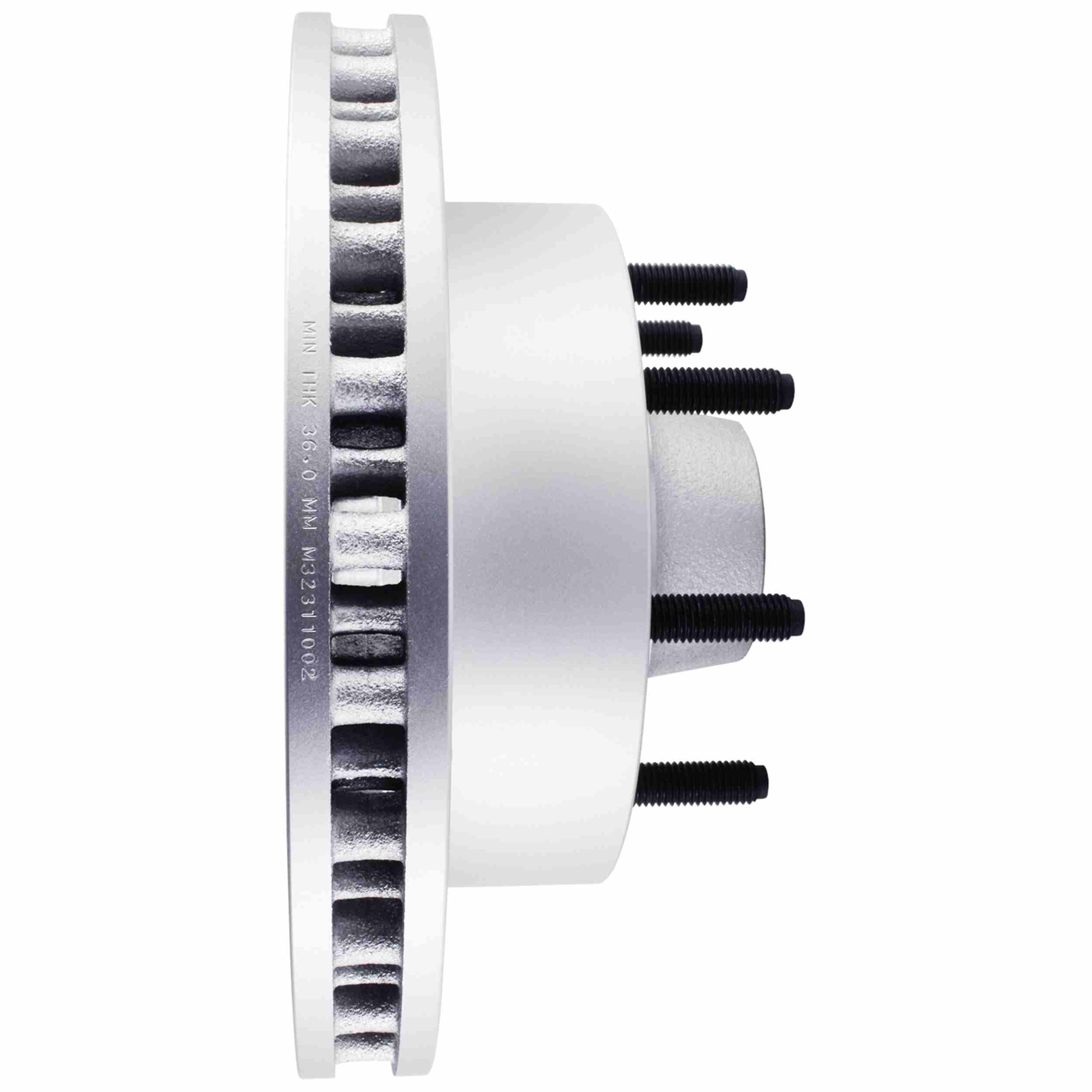 Quality-Built Black Series Brake Rotor BR54072G