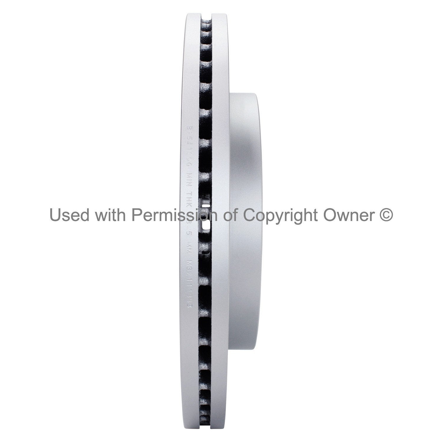 Quality-Built Black Series Brake Rotor BR54109G