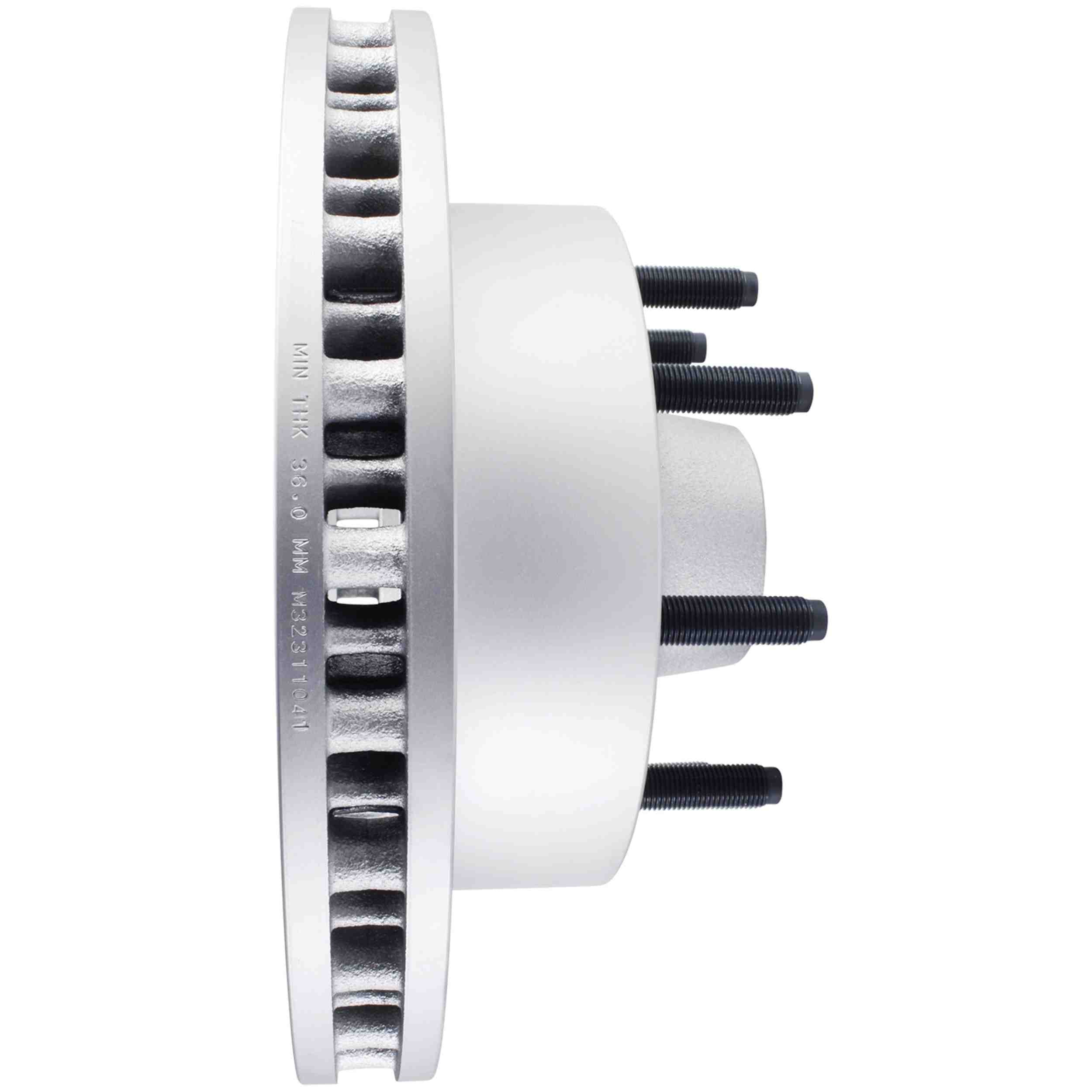 Quality-Built Black Series Brake Rotor BR54121G