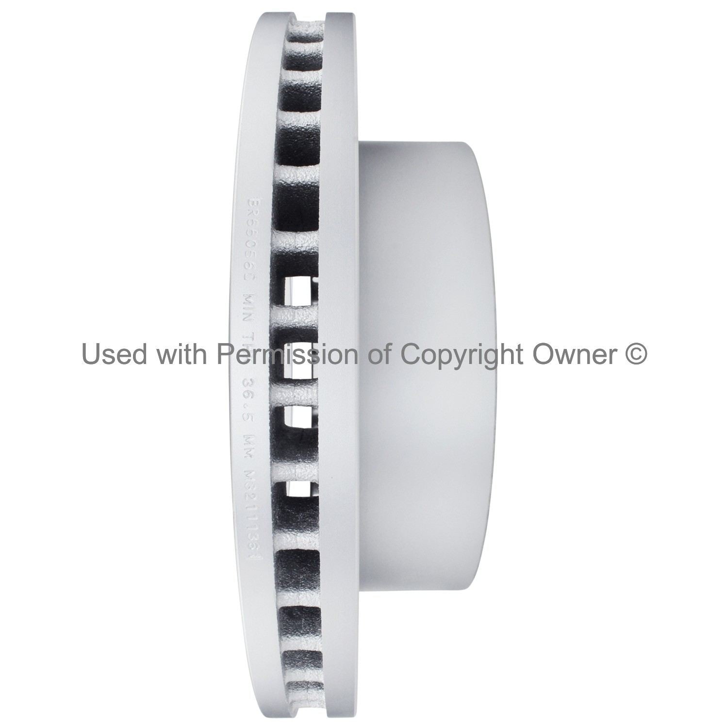 Quality-Built Black Series Brake Rotor BR55056G