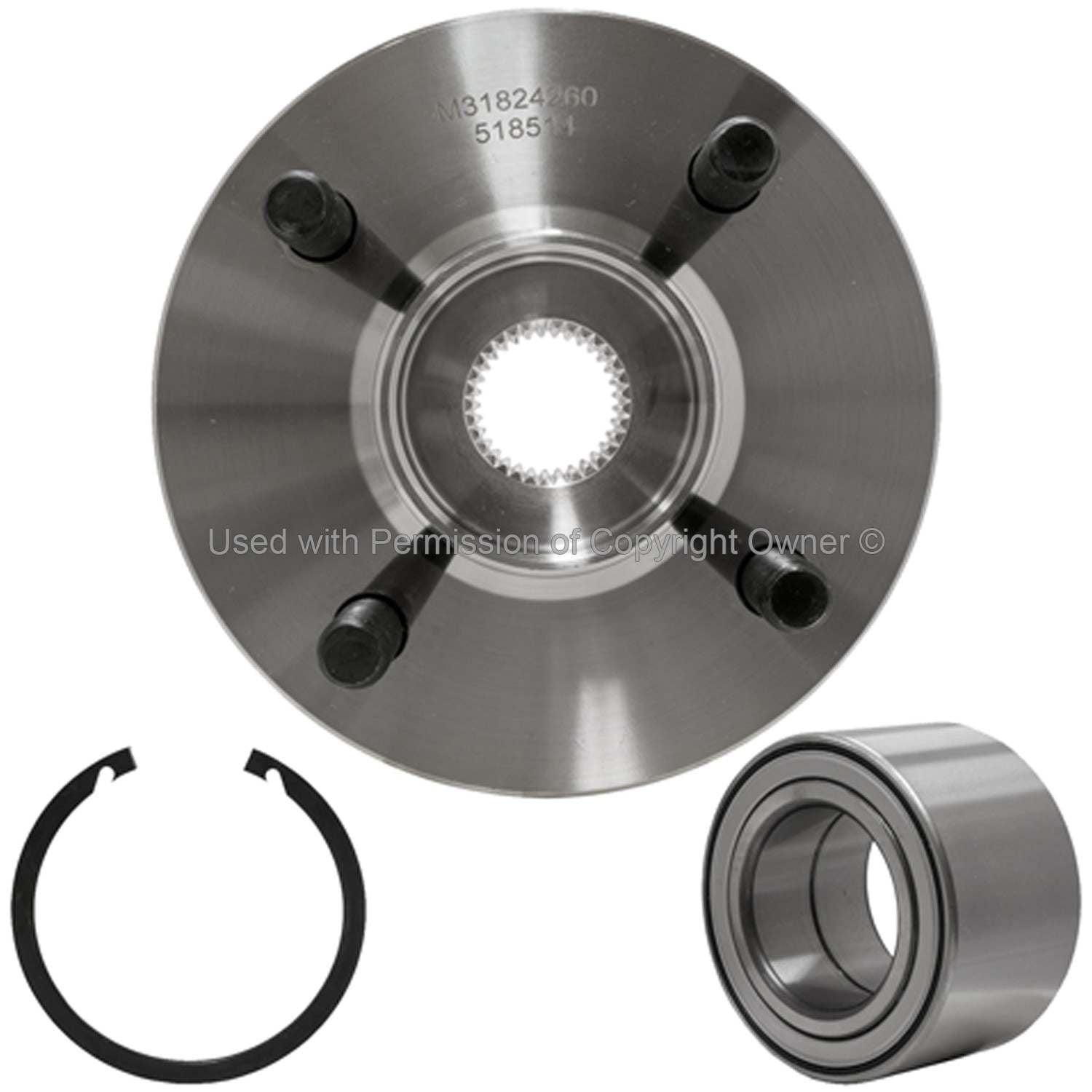 Quality-Built Wheel Hub Repair Kit WH518514
