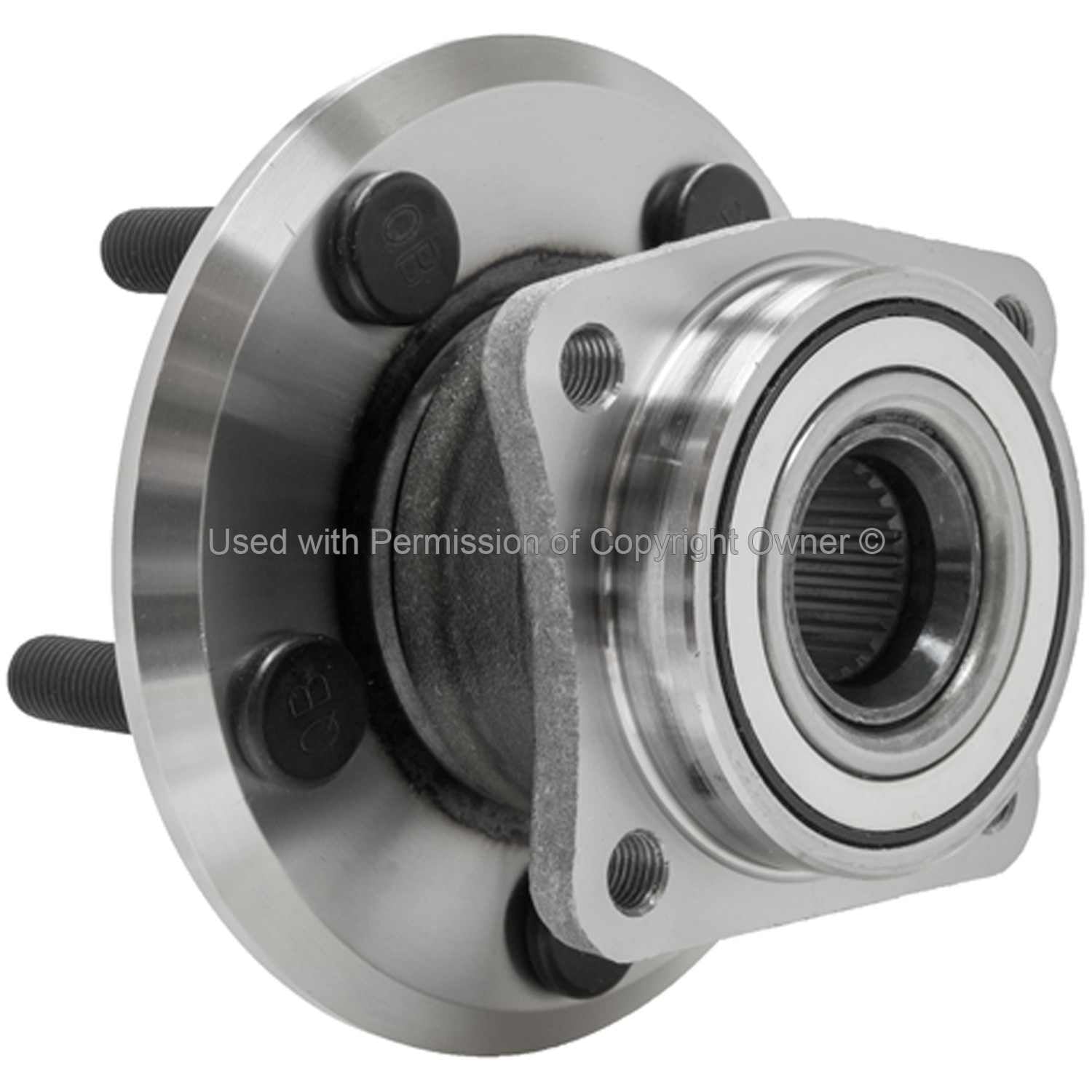 Quality-Built Wheel Bearing and Hub Assembly WH590002