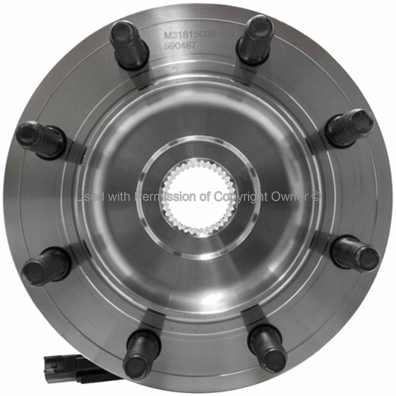 Quality-Built Wheel Bearing and Hub Assembly WH590467