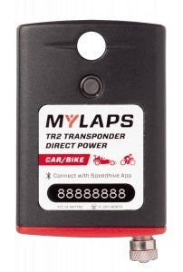 Mylaps Sports Timing Transponder TR2 Direct Power 1 Year Sub. MYL10R931CC
