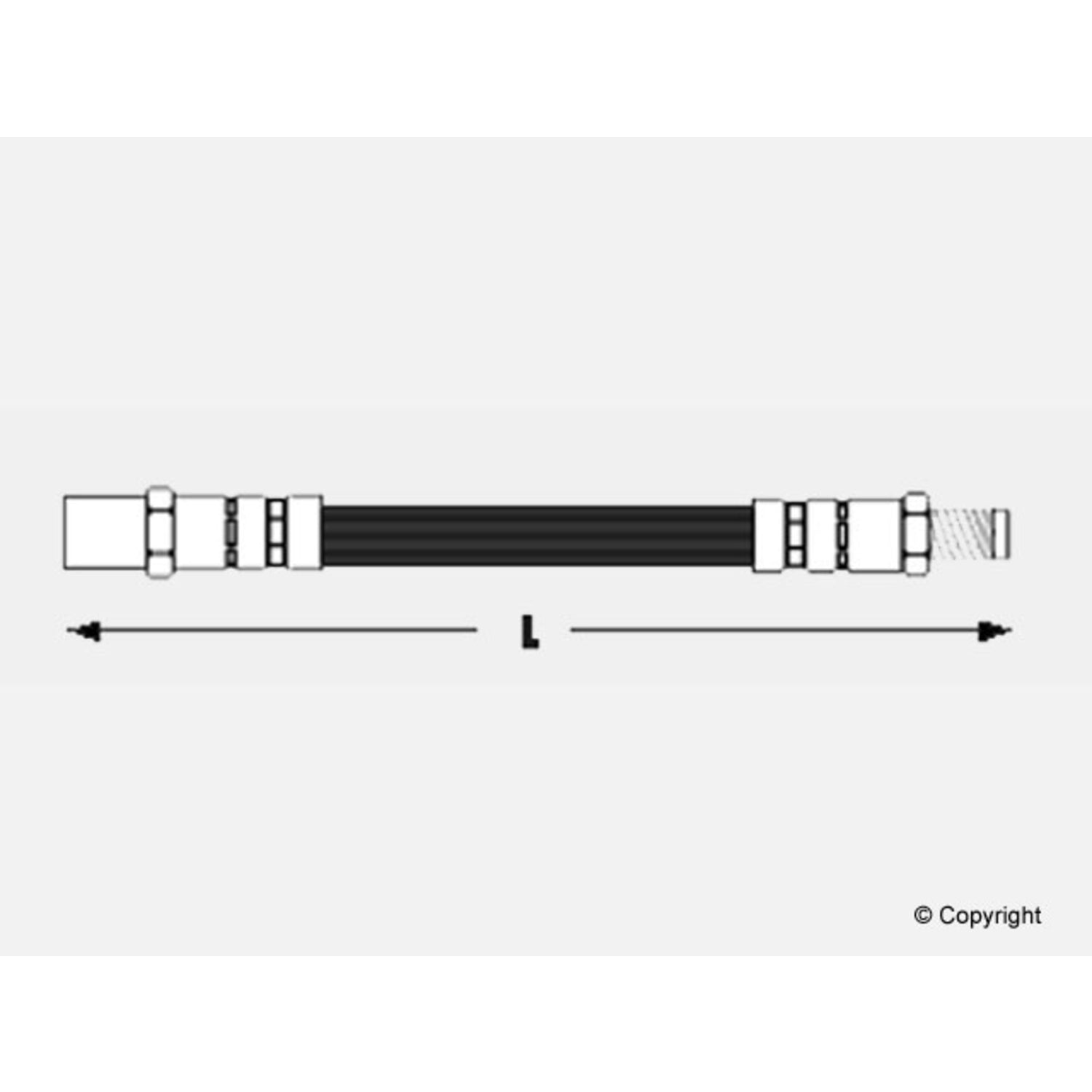 Meyle Brake Hydraulic Hose