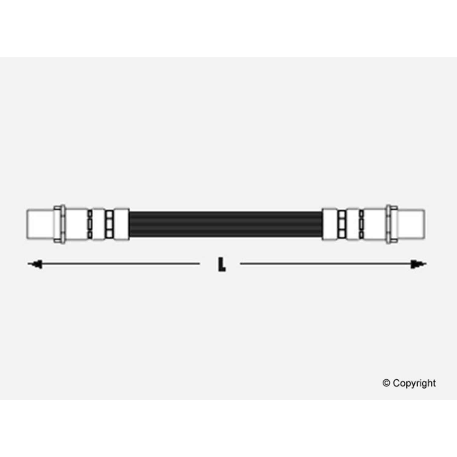 Meyle Brake Hydraulic Hose
