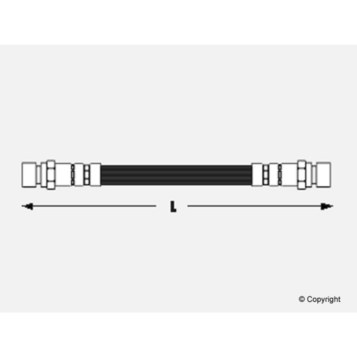 Meyle Brake Hydraulic Hose