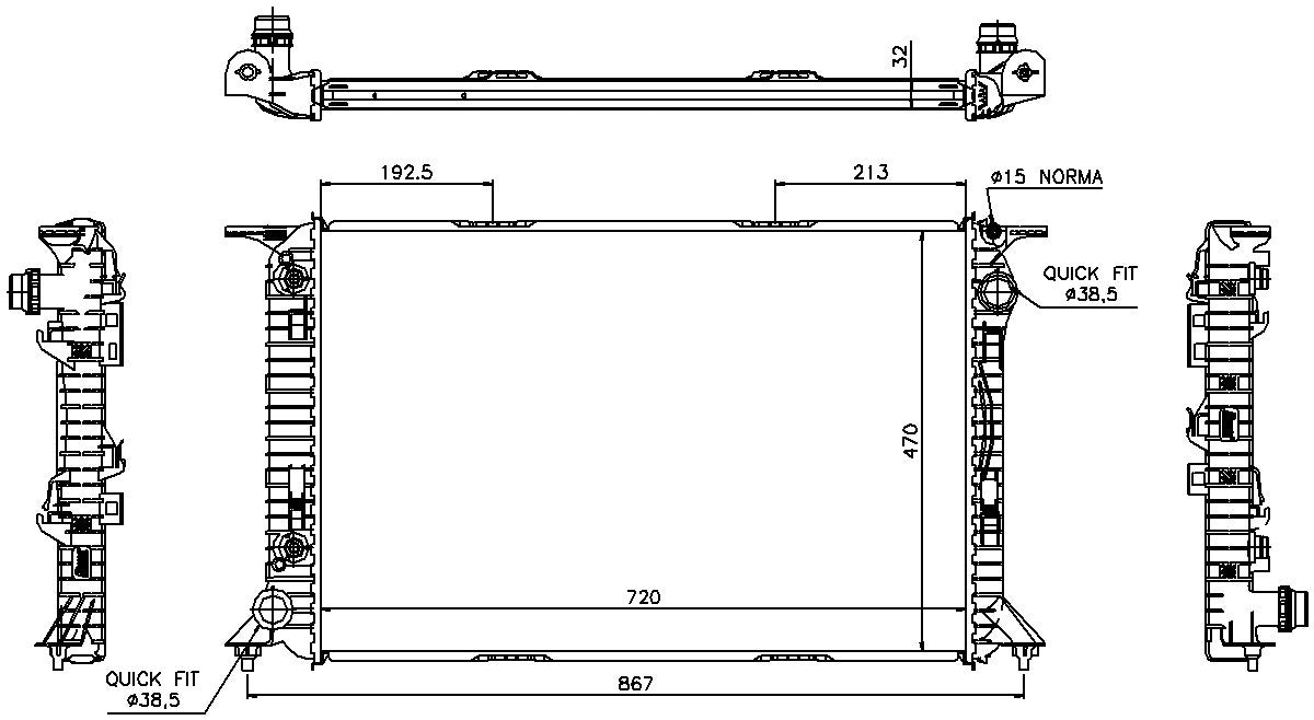 Nissens Radiator