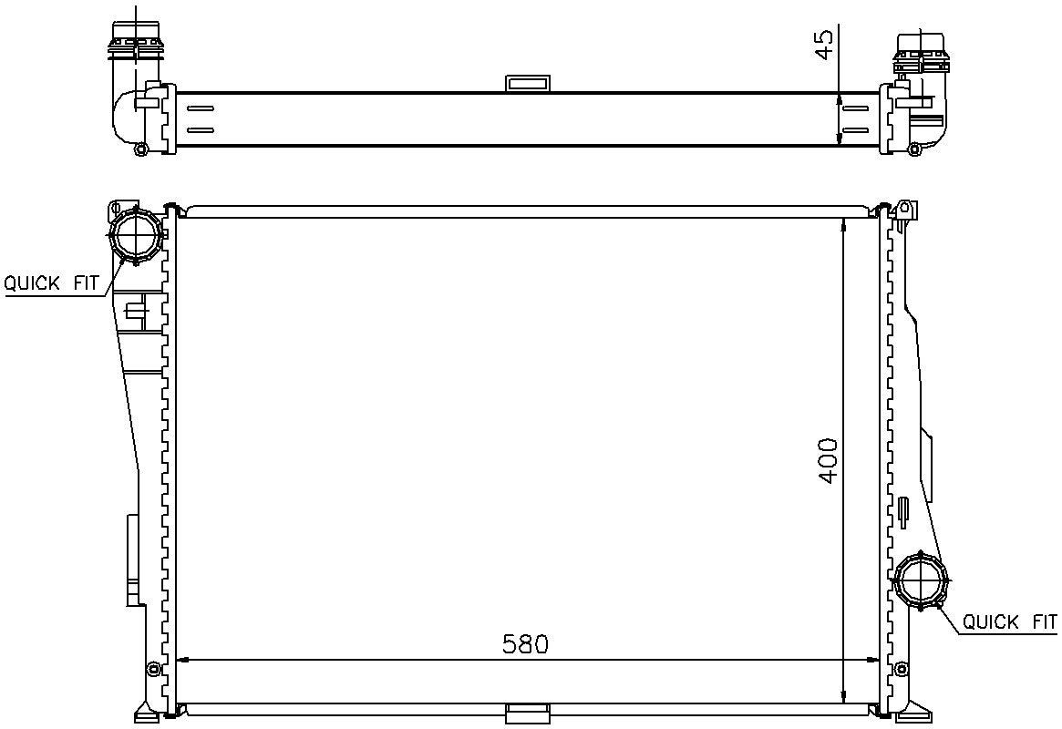 Nissens Radiator 60806