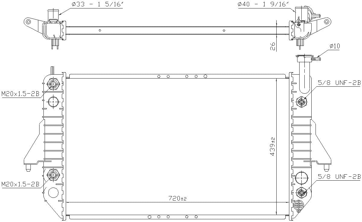 Nissens Radiator 60909
