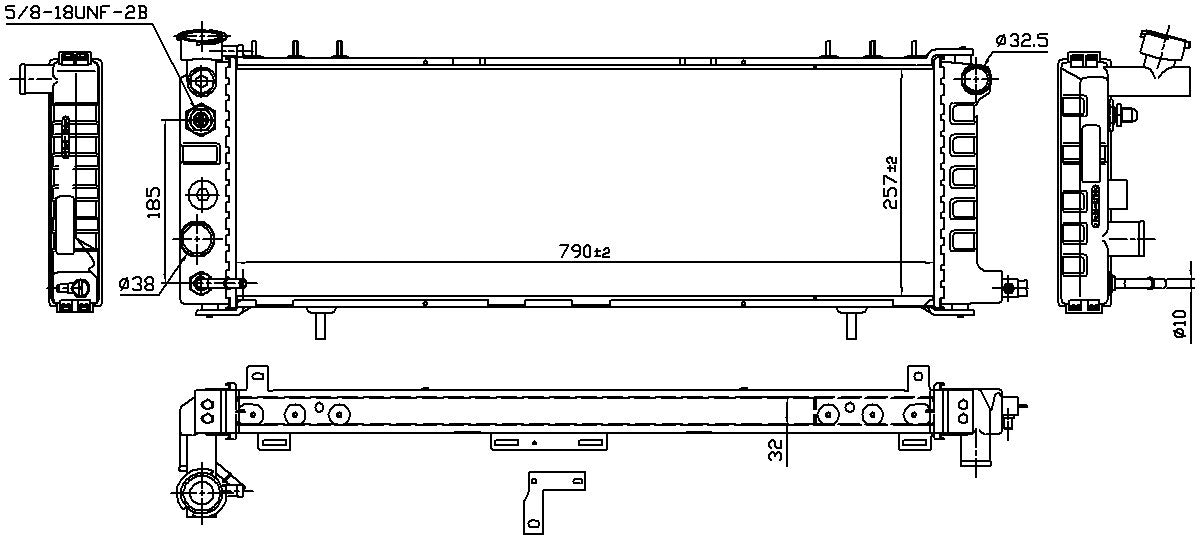 Nissens Radiator 609881