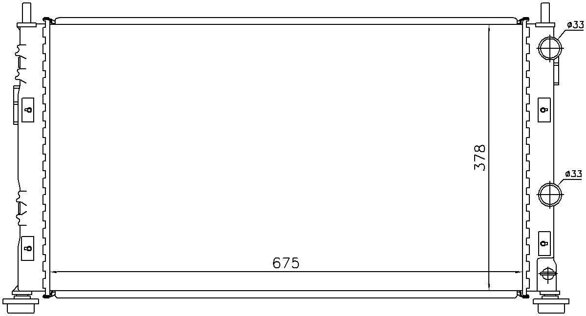 Nissens Radiator 61003