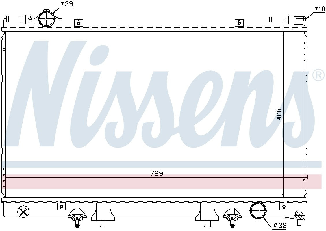 Nissens Radiator 645951