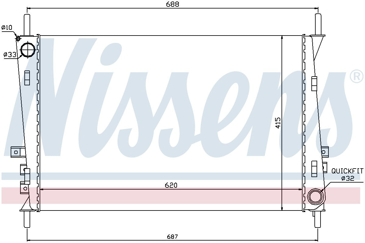 Nissens Radiator