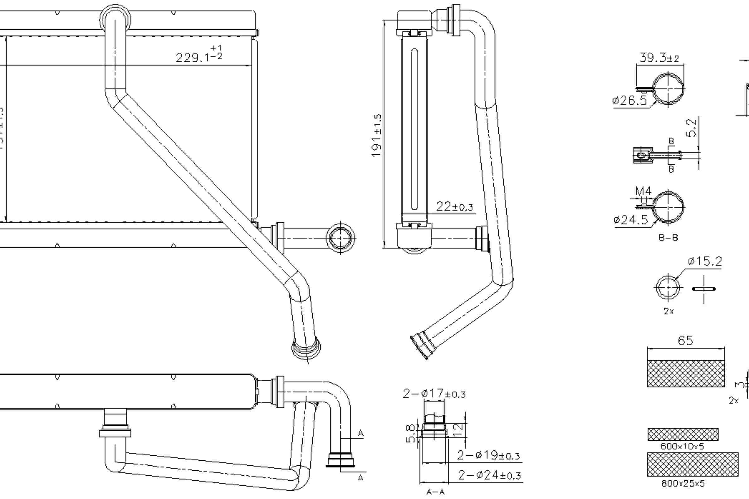 Nissens HVAC Heater Core 707289