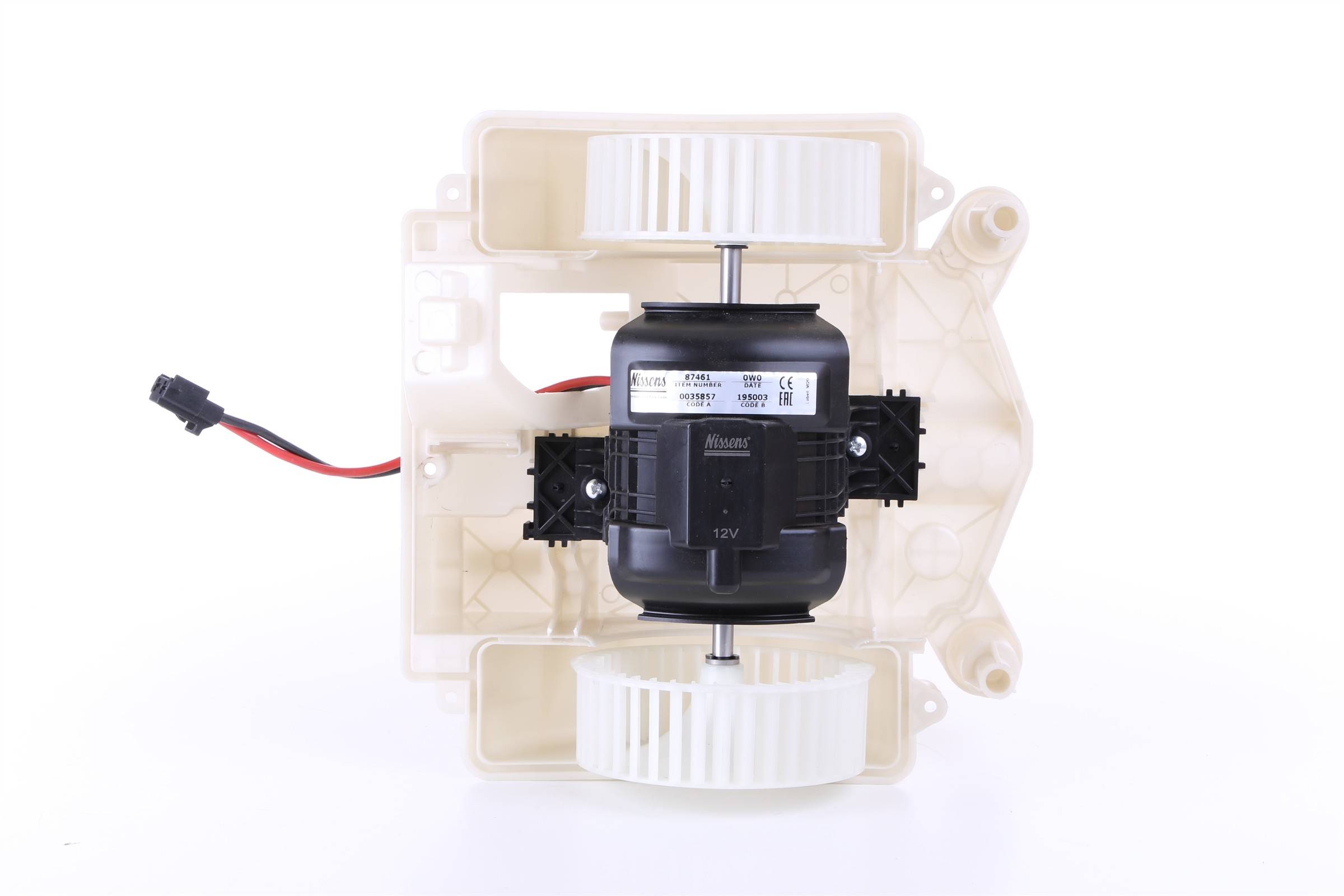 Nissens HVAC Blower Motor Assembly 87461