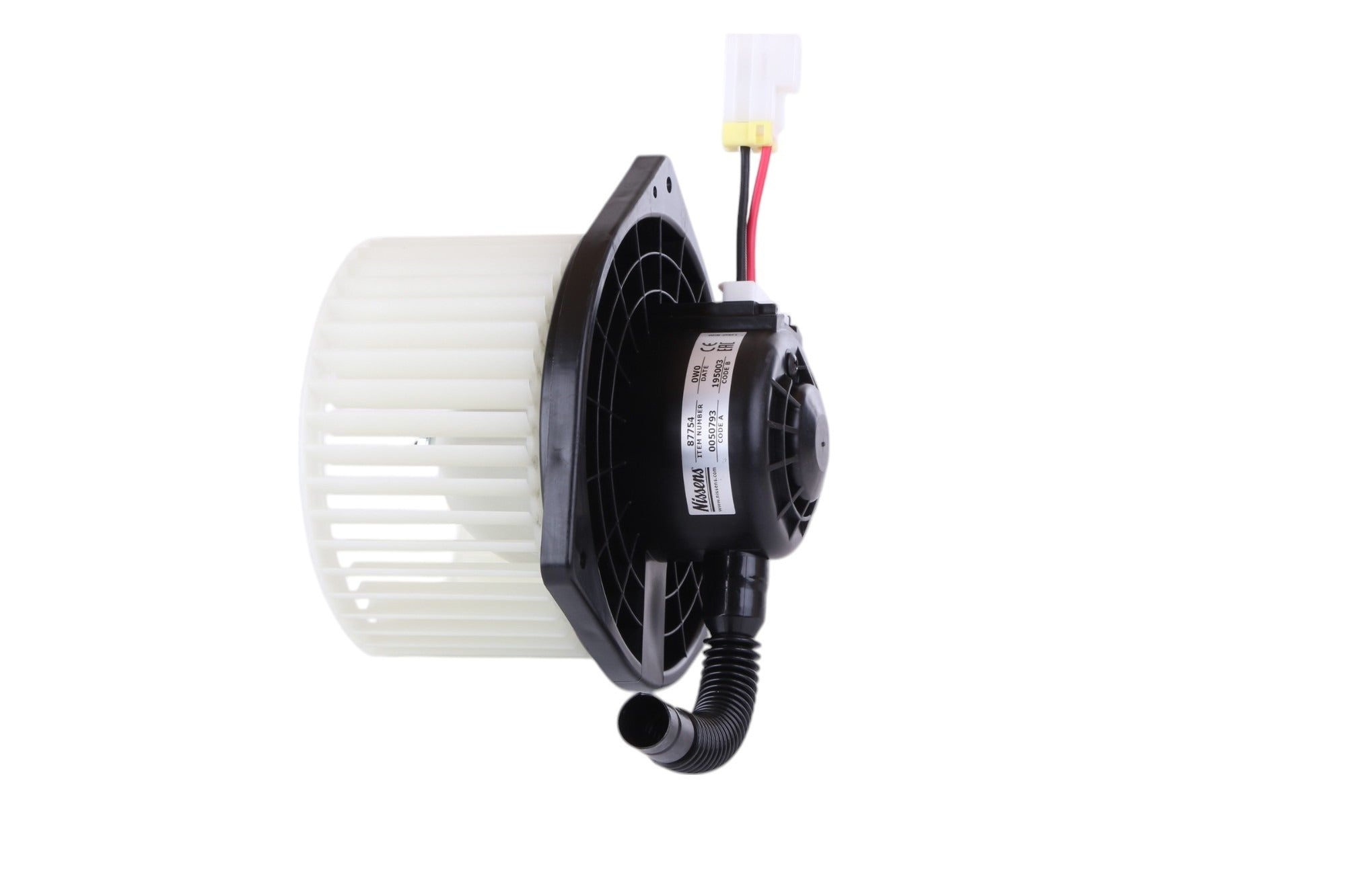 Nissens HVAC Blower Motor Assembly 87754