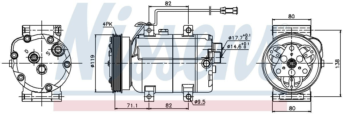 Nissens A/C Compressor