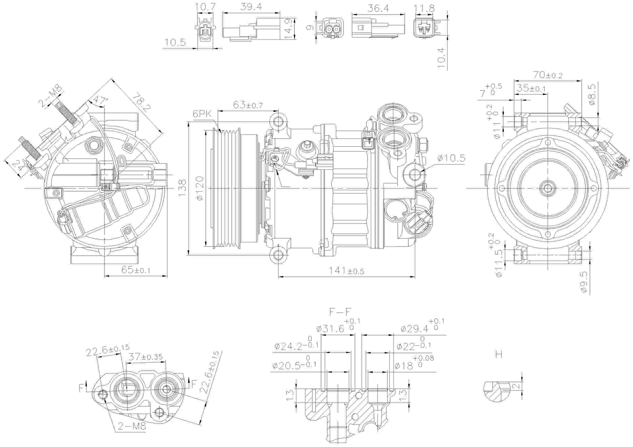 Nissens A/C Compressor 890593