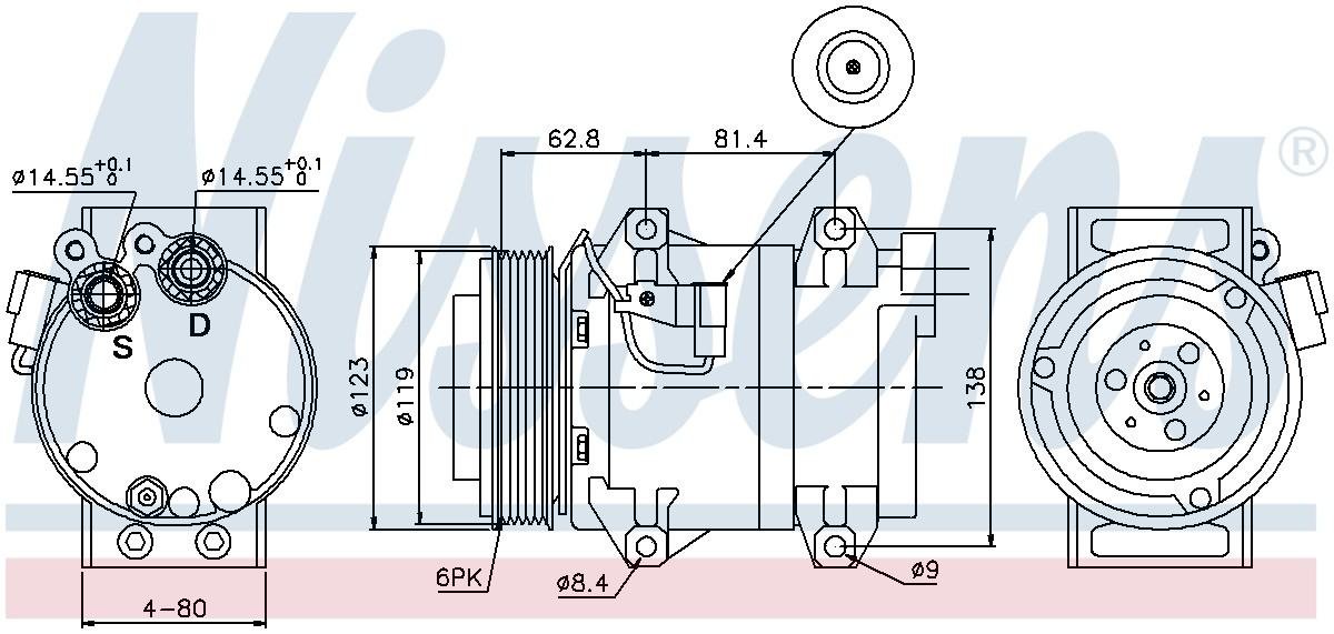 Nissens A/C Compressor