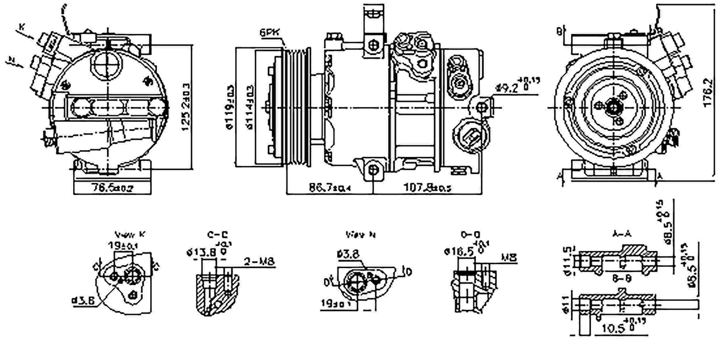 Nissens A/C Compressor 890751