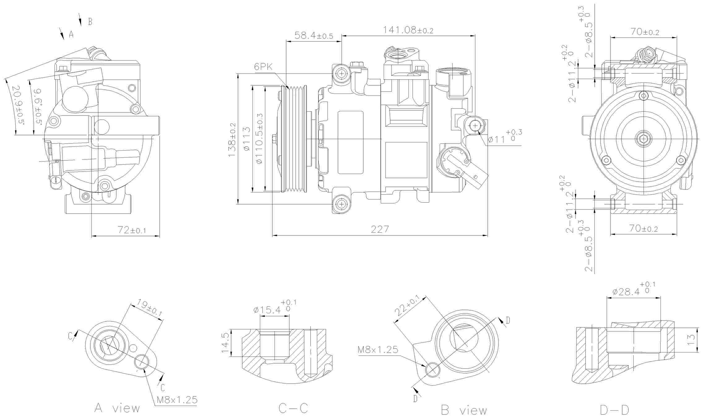 Nissens A/C Compressor 890757