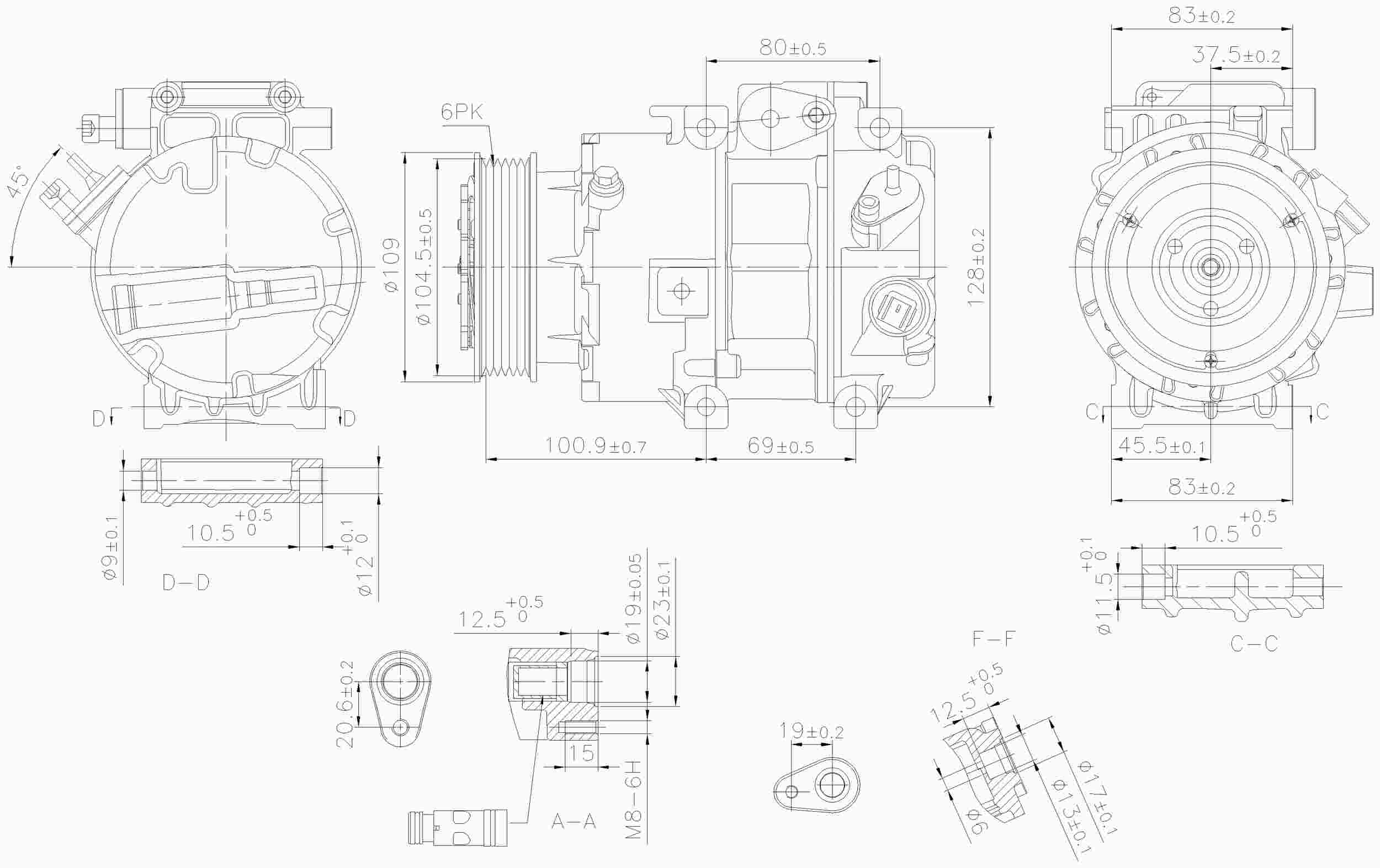 Nissens A/C Compressor 890915