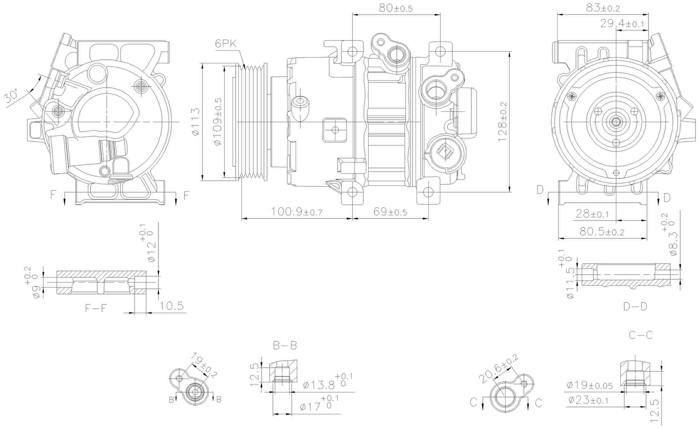 Nissens A/C Compressor 890916