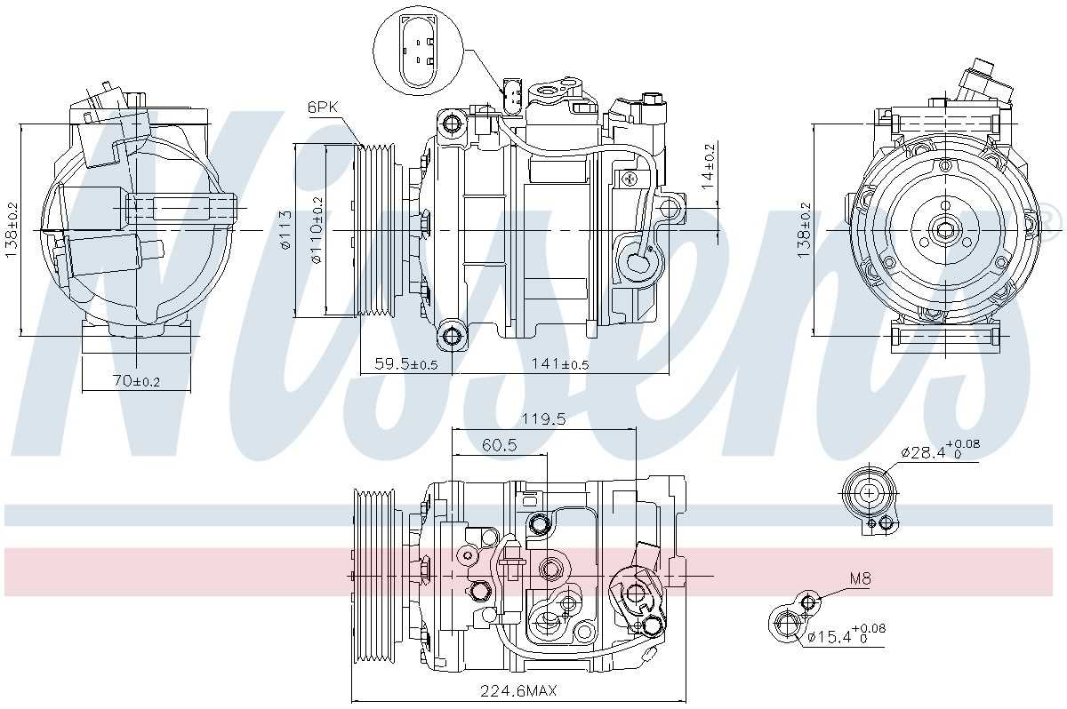 Nissens A/C Compressor