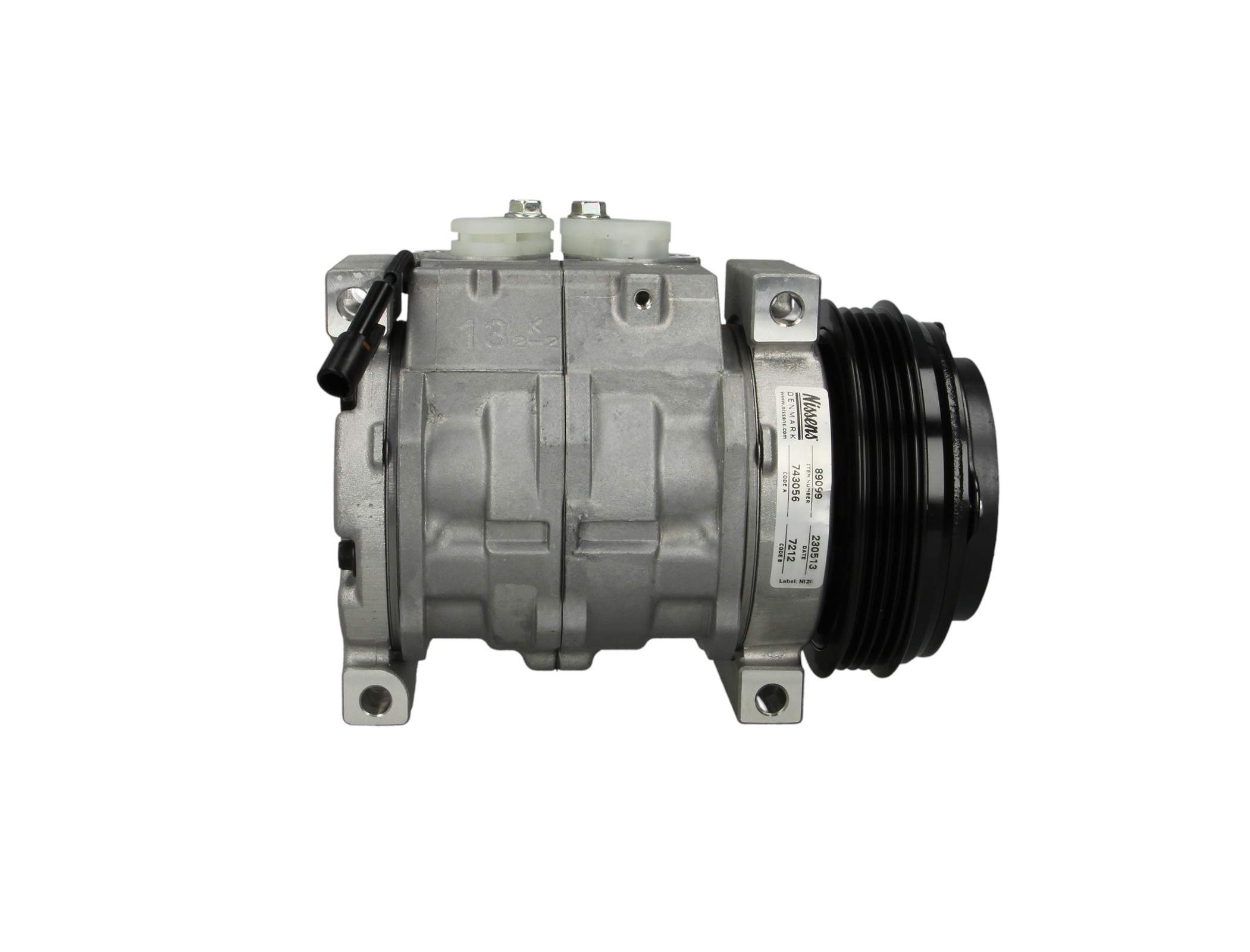 Nissens A/C Compressor  top view frsport 89099