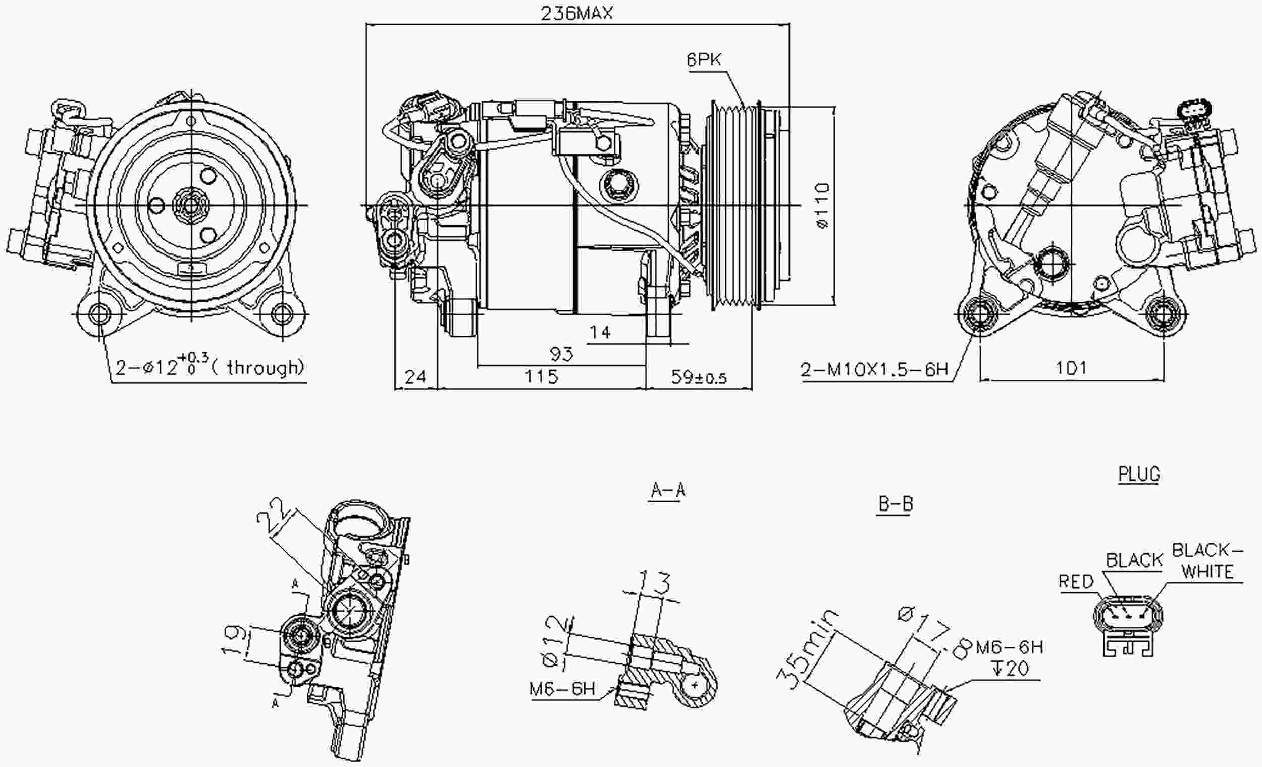 Nissens A/C Compressor 891019