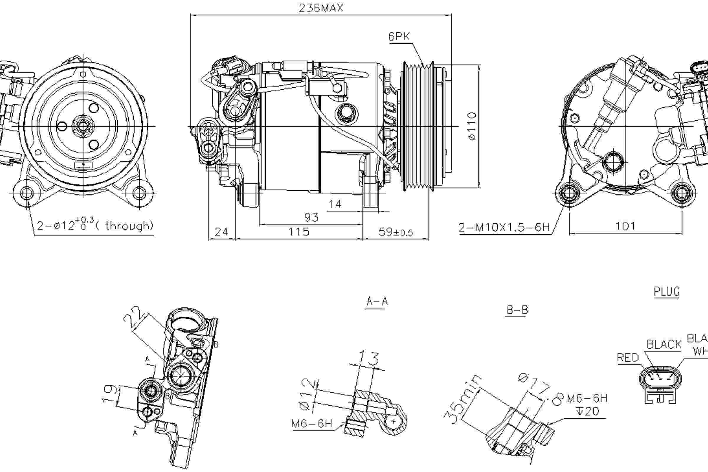 Nissens A/C Compressor 891019