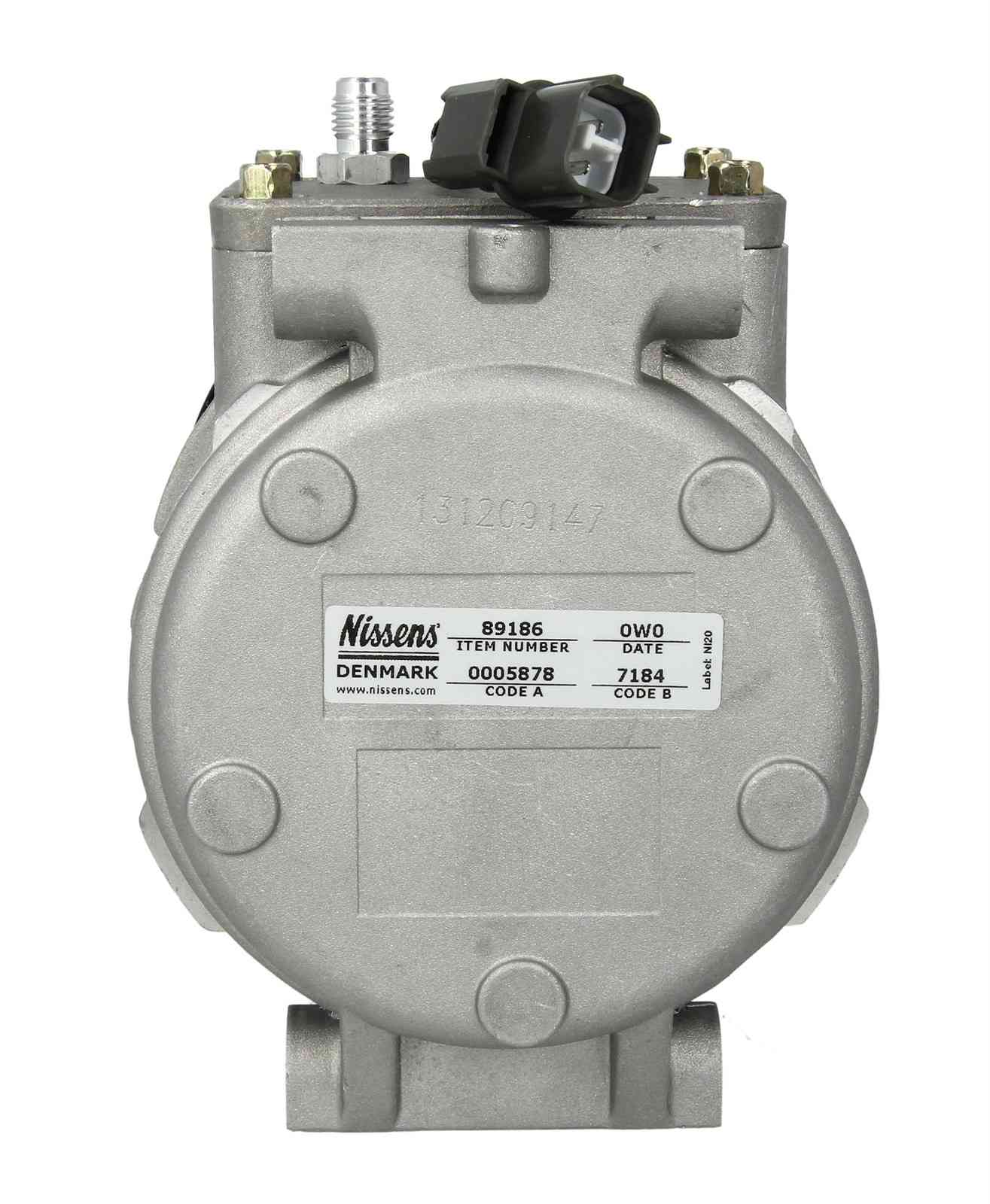 Nissens A/C Compressor 89186