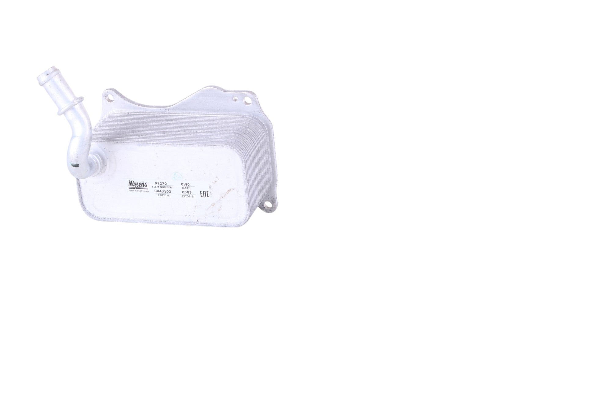 Nissens Engine Oil Cooler 91270