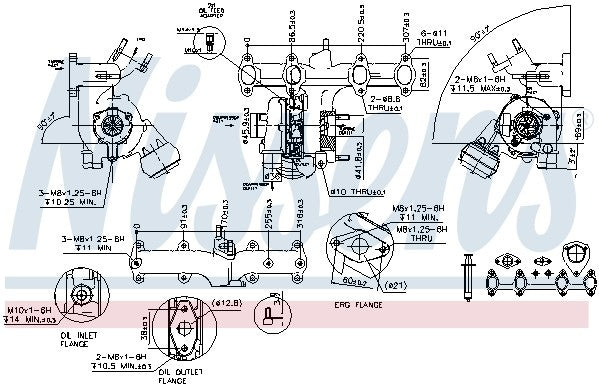 Nissens Turbocharger 93090