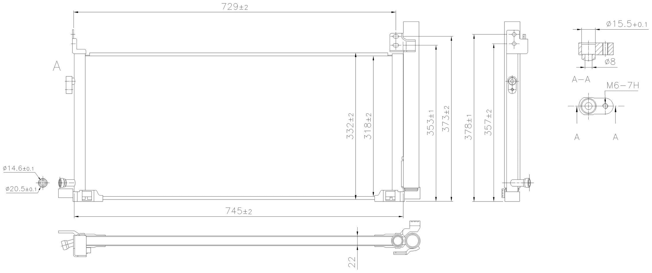 Nissens A/C Condenser and Receiver Drier Assembly 940904