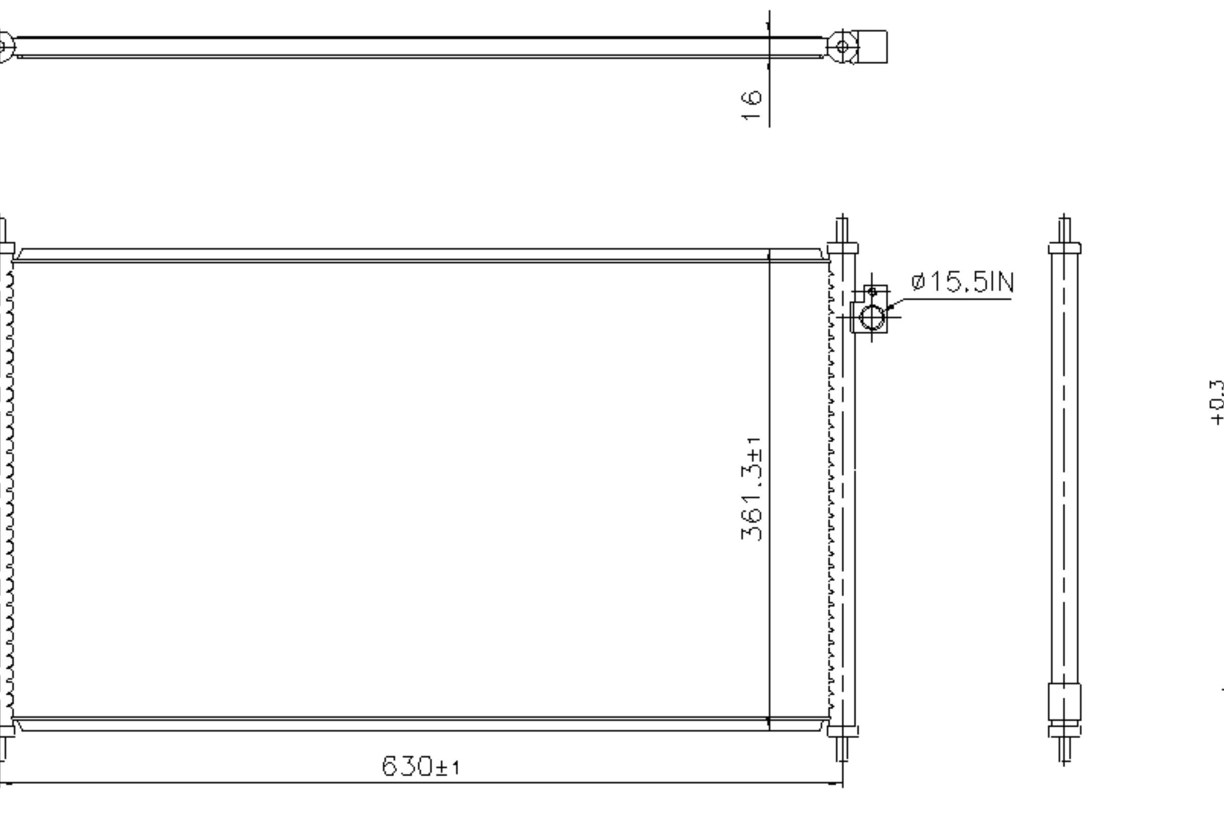 Nissens A/C Condenser 940917